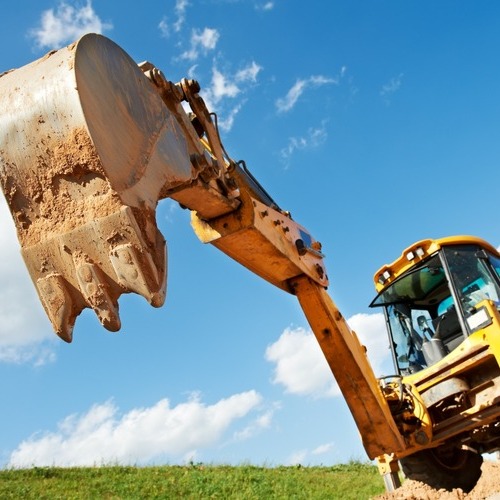 A Backhoe in Action