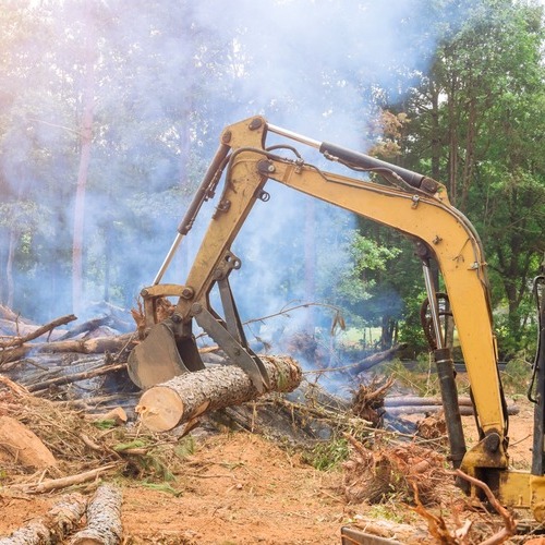 construction work providing land clearing services
