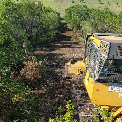 Land Clearing in Progress